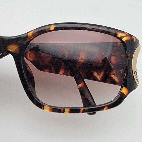 *SOLD* Christian Dior 2660 10 Tortoise Gold Frame Brown Gradient Lens Sunglasses - Picture 11 of 12